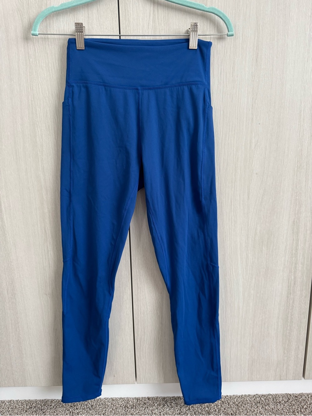 BYLT Basics Royal Blue High-Waist Leggings Sz M